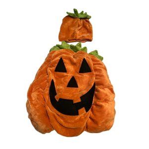 Pumpkin Jack-o-Lantern Dog Halloween Costume Size Medium